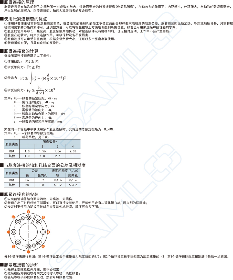 脹緊連接套-直桿緊湊型作用與用途