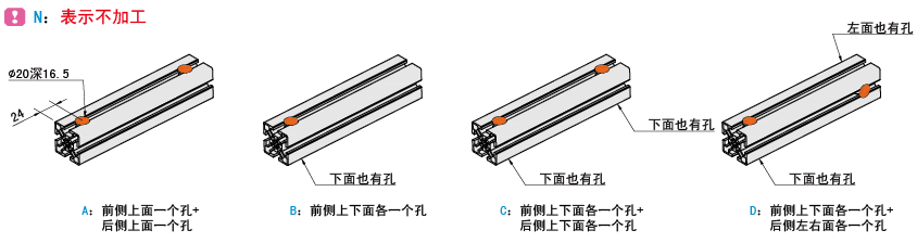 內(nèi)置連接件盲孔加工代碼