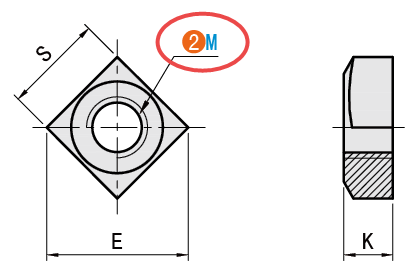 M（公稱(chēng)直徑）