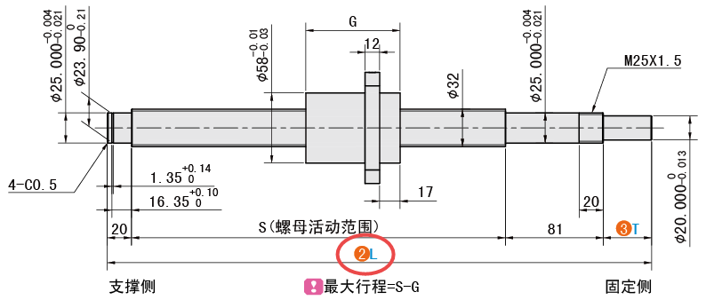 L（總長(zhǎng)）