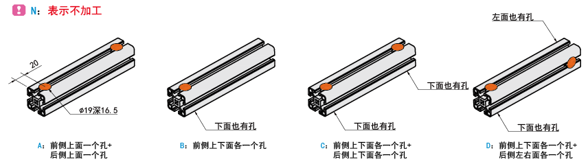 內(nèi)置連接件盲孔加工代碼