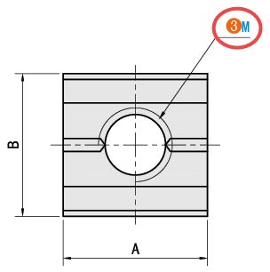 M（螺孔尺寸）