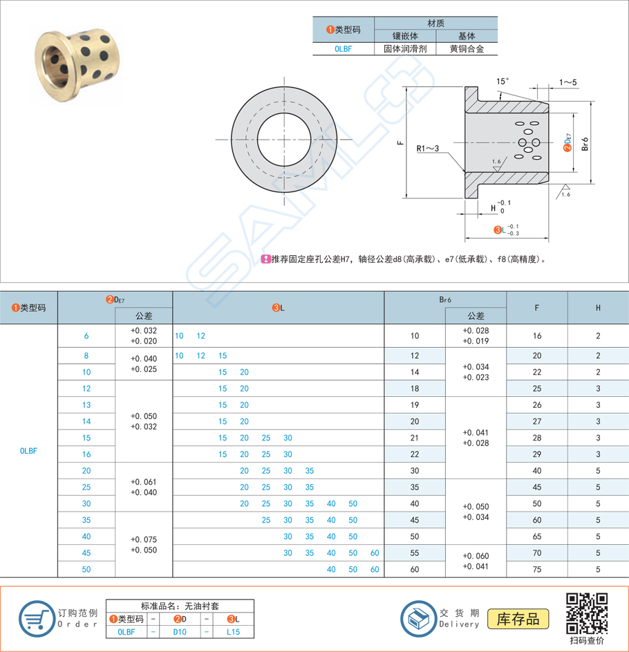 鐵基合金材質的無油襯套特點與應用