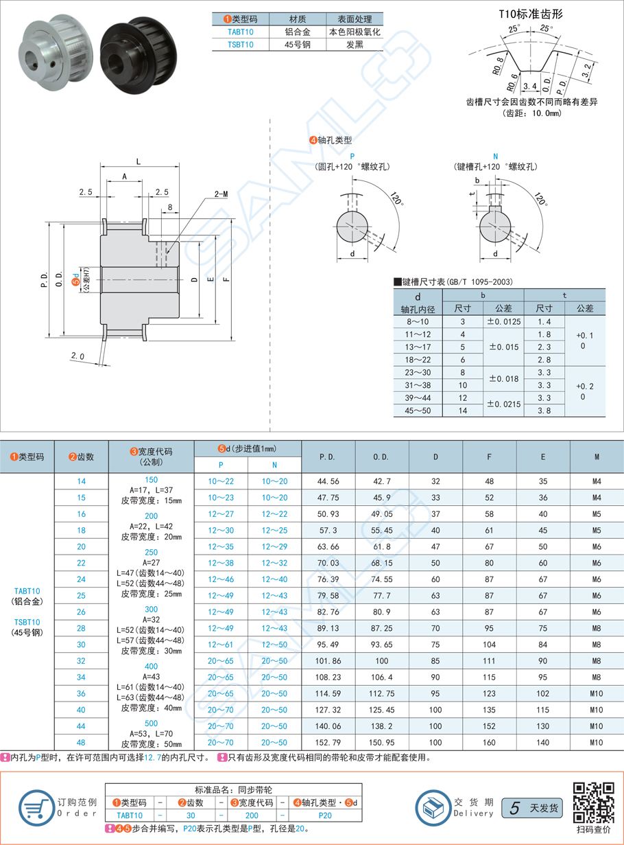 平鍵孔同步帶輪設(shè)計(jì)技巧