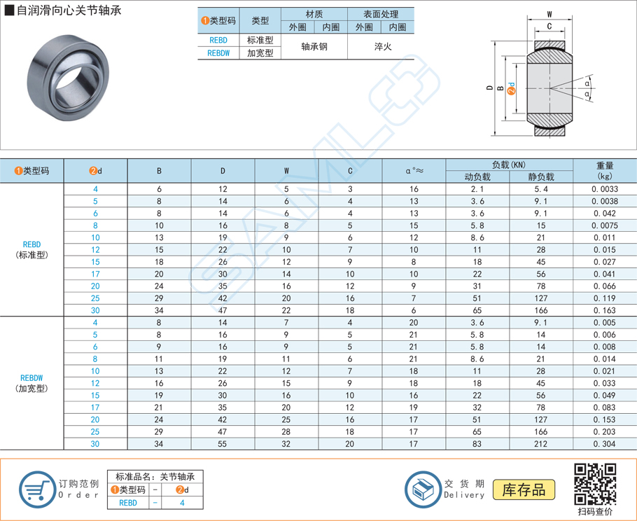 自潤滑向心關(guān)節(jié)軸承的保持精度方法